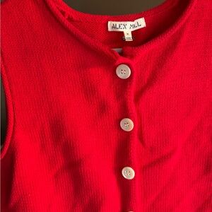 Alex Mill Scarlet Sleeveless Top